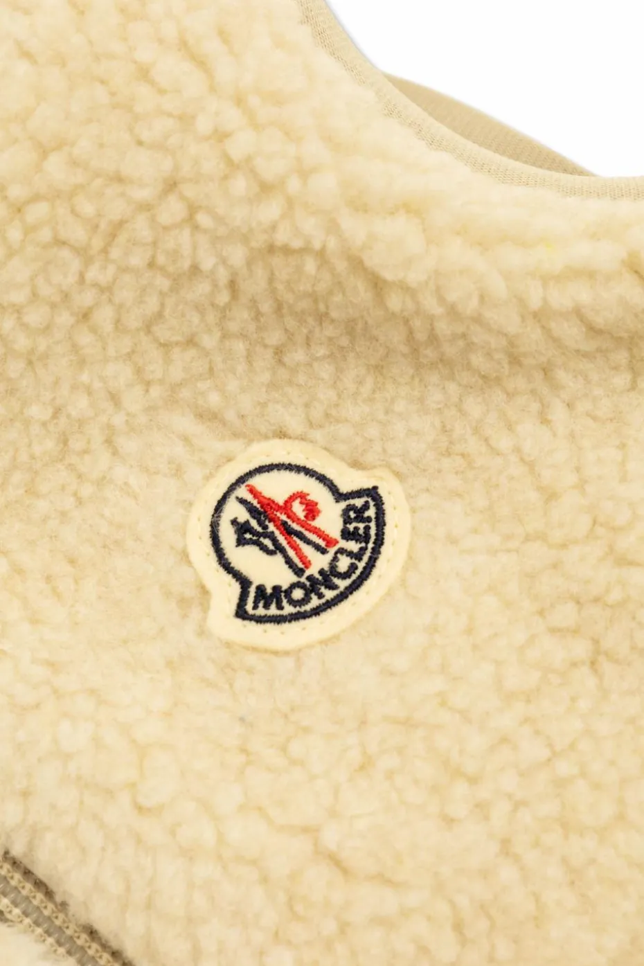 Moncler Enfant beżowy Kamizelka puchowa `Ernst`