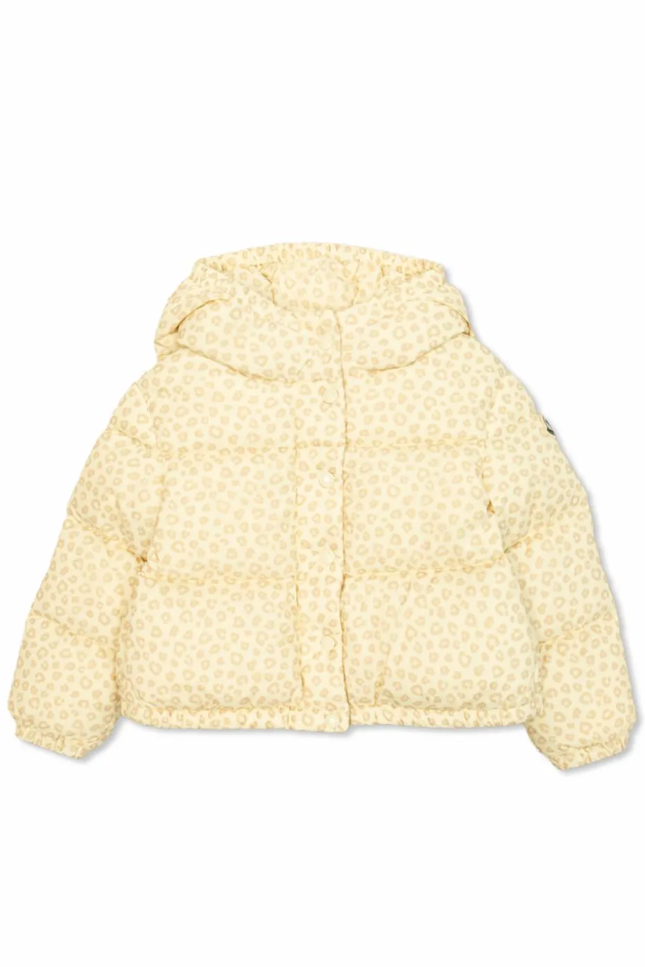 Moncler Enfant beżowy Kurtka puchowa `Tessa`
