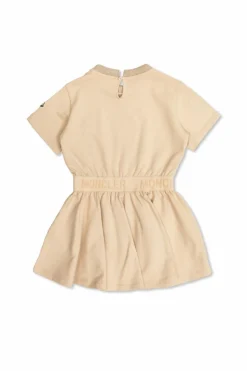 Moncler Enfant beżowy Sukienka z logo