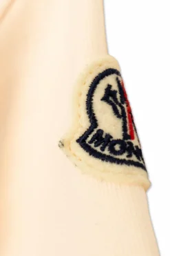 Moncler Enfant beżowy Sukienka z kieszenią