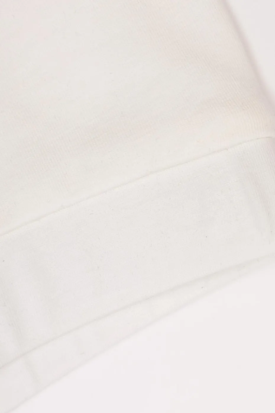 Moncler Enfant BIAŁY Bawełniane legginsy