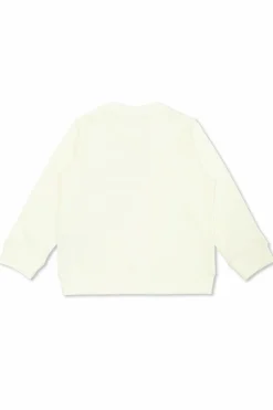 Moncler Enfant BIAŁY Bluza z logo
