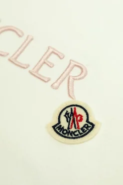 Moncler Enfant BIAŁY Bluza z logo