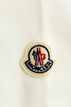Moncler Enfant BIAŁY Bluza z kapturem