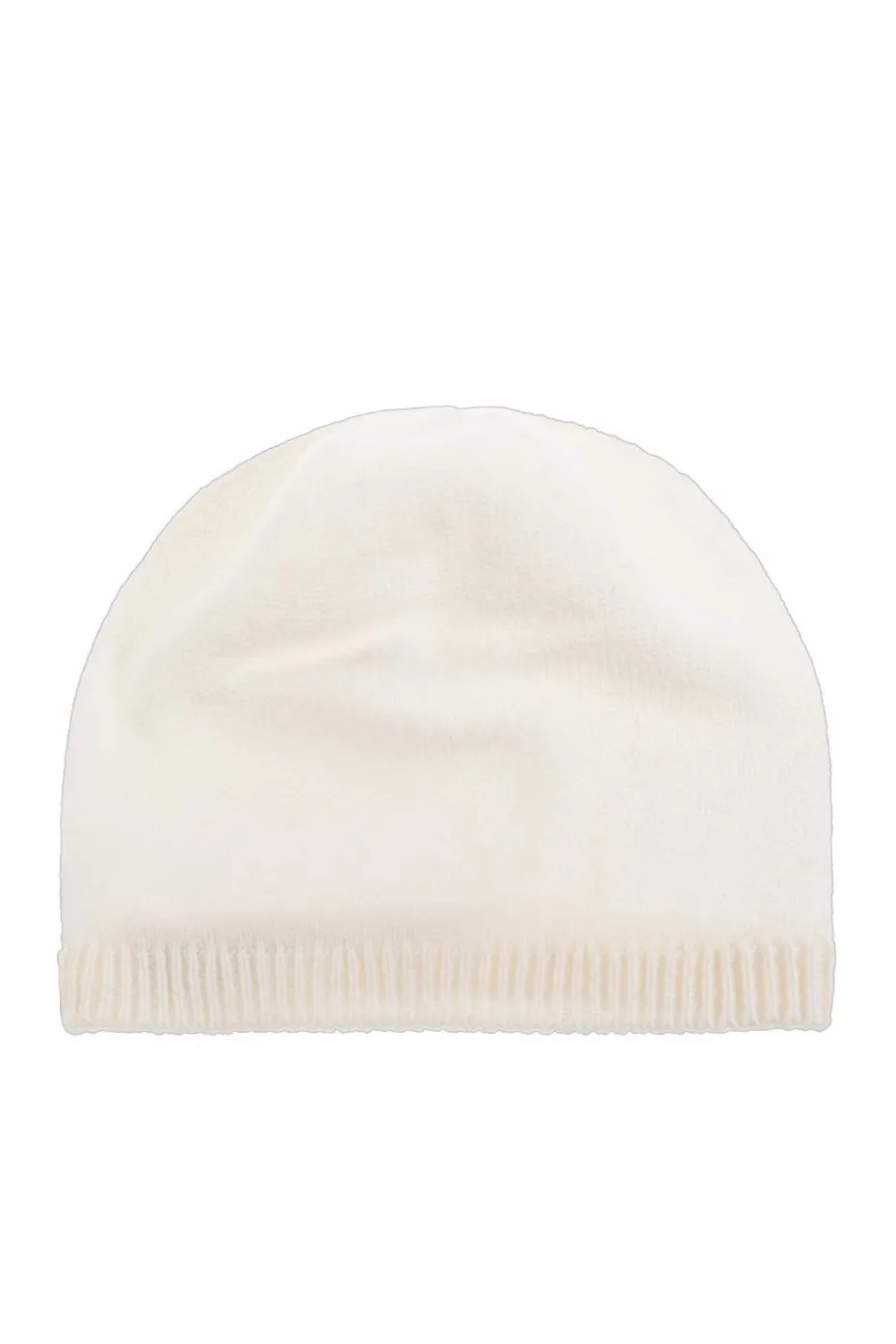 Moncler Enfant BIAŁY Kaszmirowa czapka