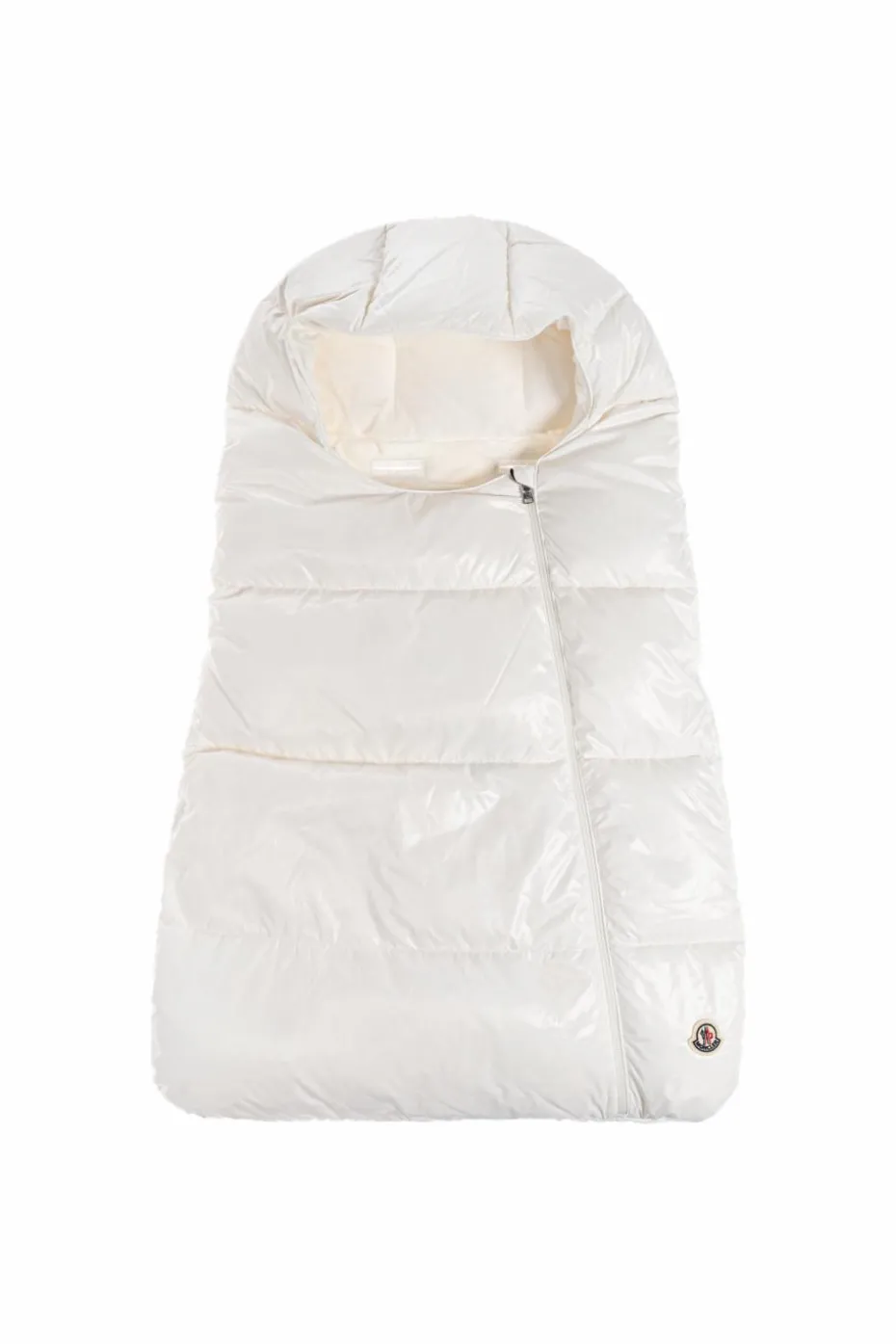 Moncler Enfant BIAŁY Puchowy śpiworek niemowlęcy
