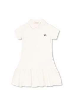 Moncler Enfant BIAŁY Sukienka typu ‘polo’