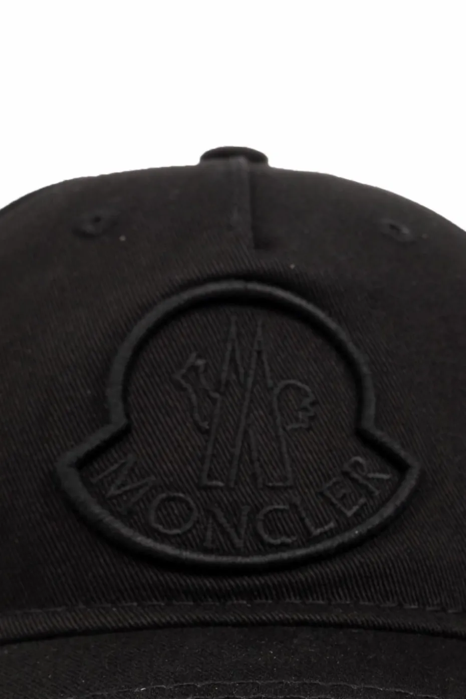 Moncler Enfant CZARNY Czapka z daszkiem