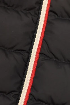 Moncler Enfant CZARNY Kardigan z pikowanym przodem