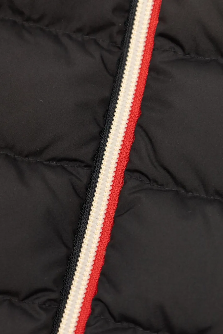 Moncler Enfant CZARNY Kardigan z pikowanym przodem