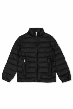 Moncler Enfant CZARNY Kurtka ‘Clemente’