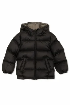 Moncler Enfant CZARNY Kurtka puchowa z kapturem
