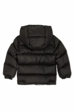 Moncler Enfant CZARNY Kurtka puchowa z kapturem