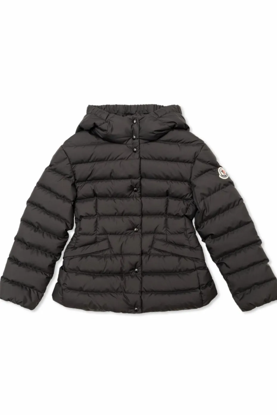 Moncler Enfant CZARNY Puchowa kurtka ‘Egisto’
