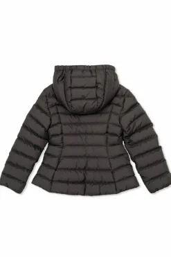 Moncler Enfant CZARNY Puchowa kurtka ‘Egisto’