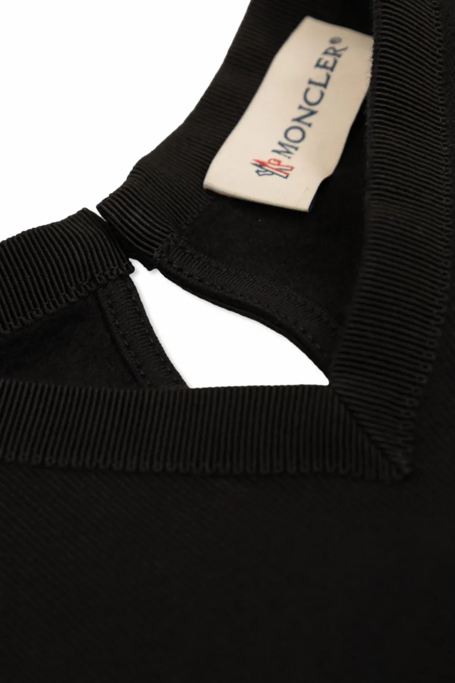 Moncler Enfant CZARNY Sukienka z zaszewkami