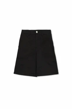 Moncler Enfant CZARNY Szorty z naszywką z logo