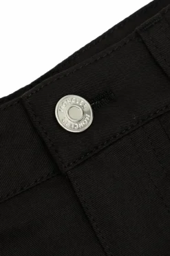 Moncler Enfant CZARNY Szorty z naszywką z logo