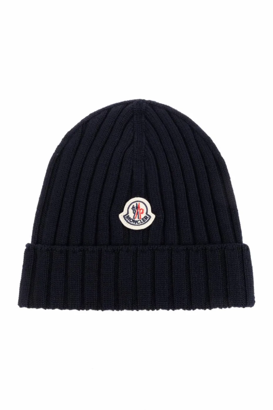 Moncler Enfant CZARNY Wełniana czapka
