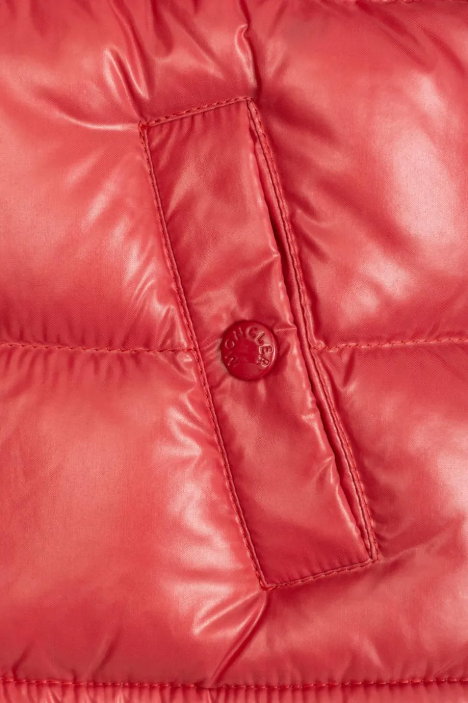 Moncler Enfant CZERWONY Kurtka puchowa `Maire`