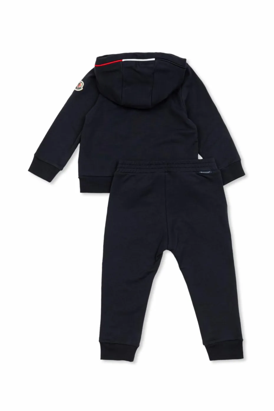 Moncler Enfant GRANATOWY Komplet: bluza i spodnie dresowe
