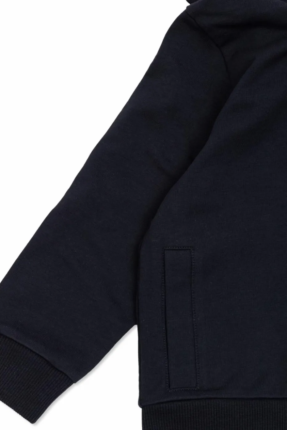 Moncler Enfant GRANATOWY Komplet: bluza i spodnie dresowe