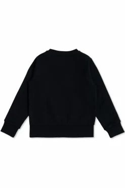 Moncler Enfant GRANATOWY Bluza z logo