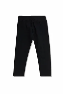 Moncler Enfant GRANATOWY Bawełniane legginsy