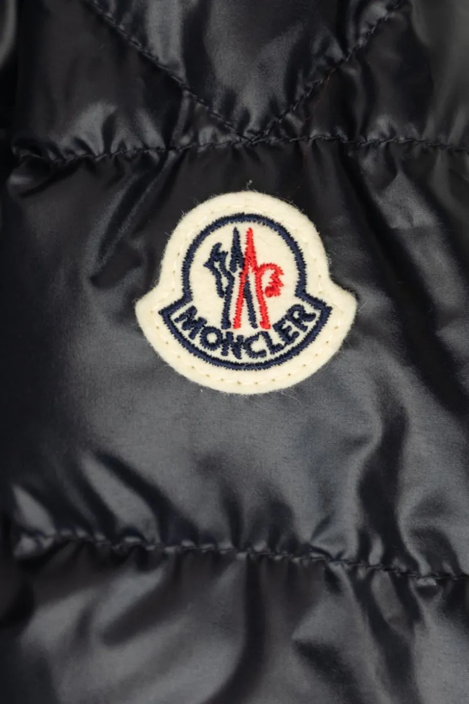 Moncler Enfant GRANATOWY Kurtka puchowa `Brendann`