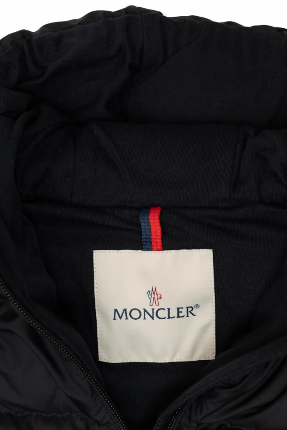 Moncler Enfant GRANATOWY Kurtka ‘Molan’