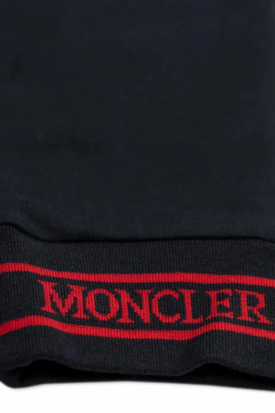Moncler Enfant GRANATOWY Spodnie dresowe