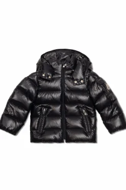 Moncler Enfant GRANATOWY Kurtka puchowa `Maya`