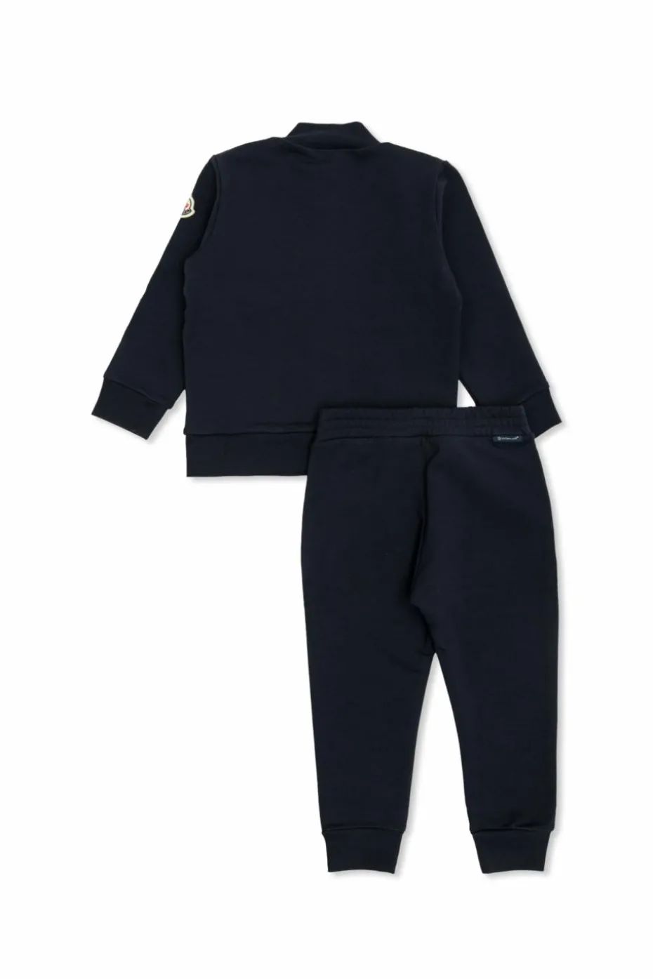 Moncler Enfant GRANATOWY Komplet: bluza i spodnie