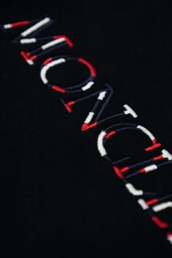 Moncler Enfant GRANATOWY Bluza z logo