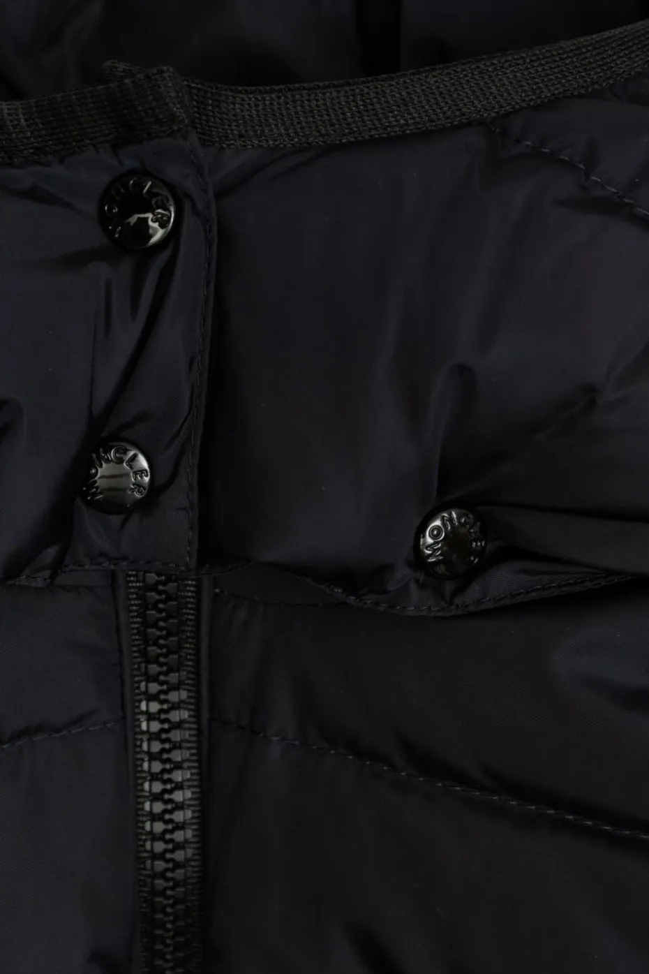 Moncler Enfant GRANATOWY Kurtka puchowa `Charpal`