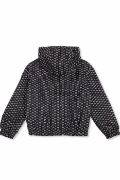 Moncler Enfant GRANATOWY Przeciwdeszczowa kurtka ‘Adanna’