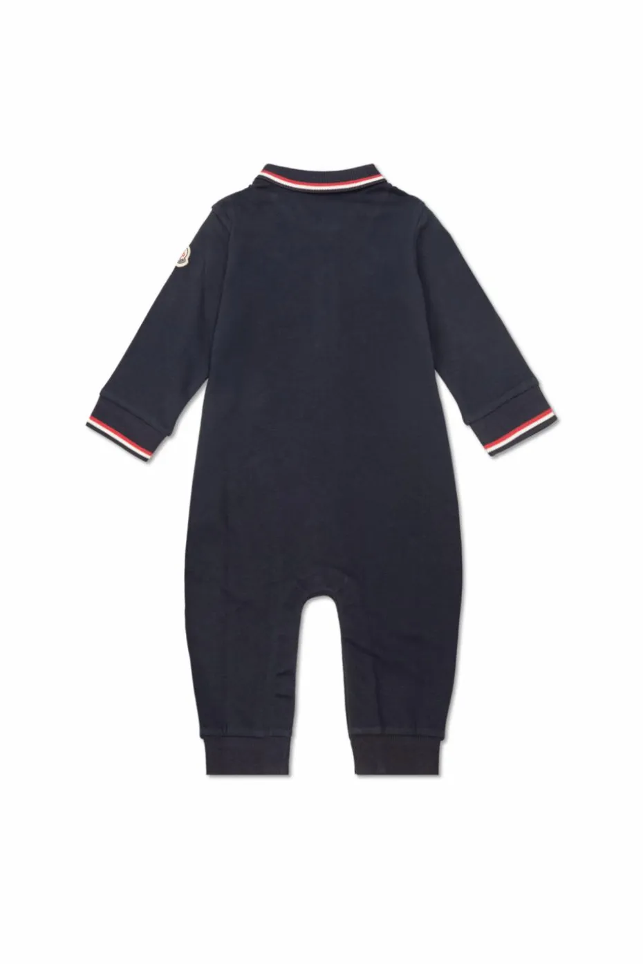 Moncler Enfant GRANATOWY Kombinezon z kołnierzem