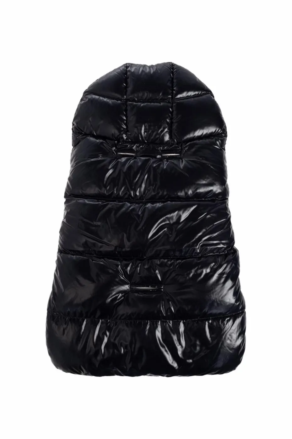 Moncler Enfant GRANATOWY Puchowy śpiworek niemowlęcy