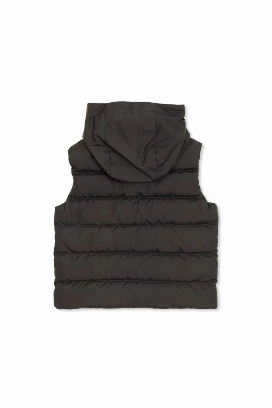 Moncler Enfant GRANATOWY Kamizelka puchowa `Buang`