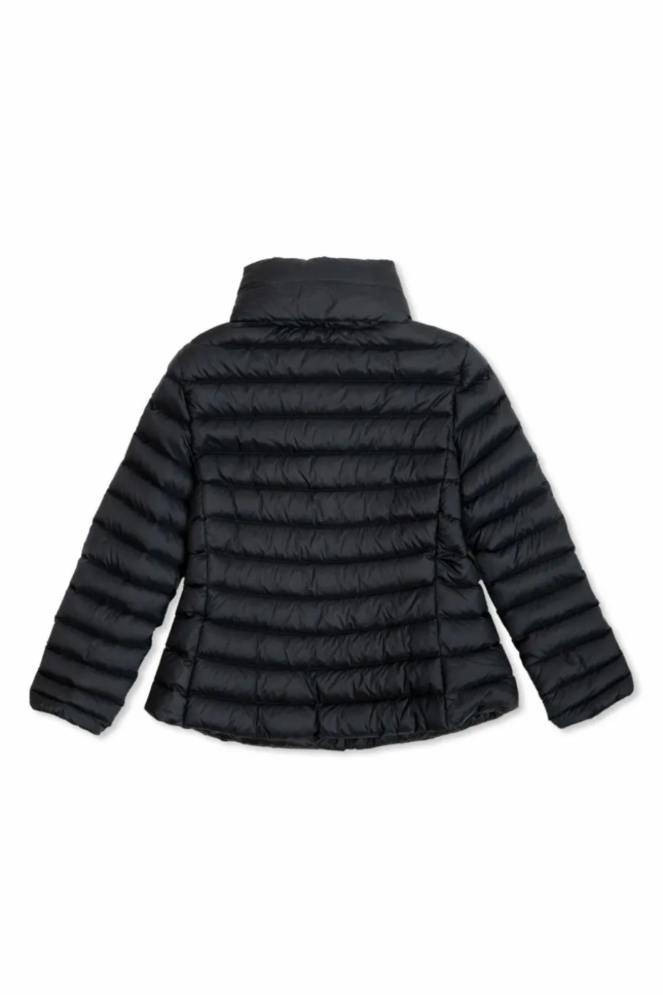 Moncler Enfant GRANATOWY Kurtka puchowa ze stójką
