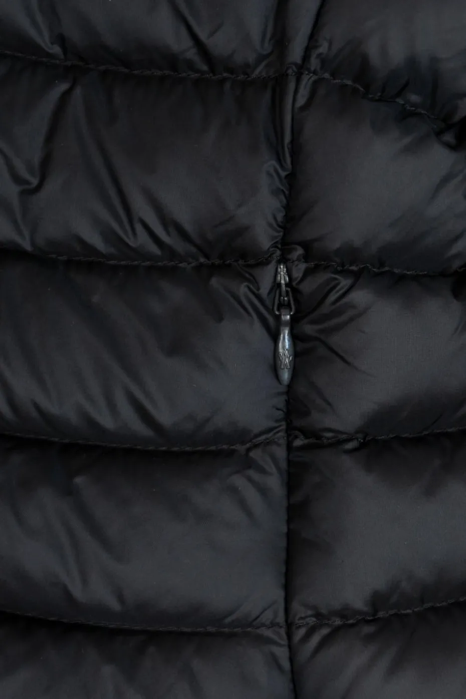 Moncler Enfant GRANATOWY Kurtka puchowa ze stójką