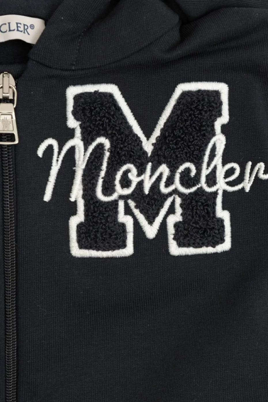 Moncler Enfant GRANATOWY Zestaw: bluza i spodnie
