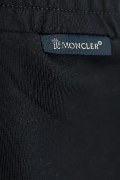 Moncler Enfant GRANATOWY Zestaw: bluza i spodnie