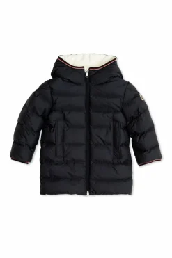 Moncler Enfant GRANATOWY Ocieplana kurtka `Saito`