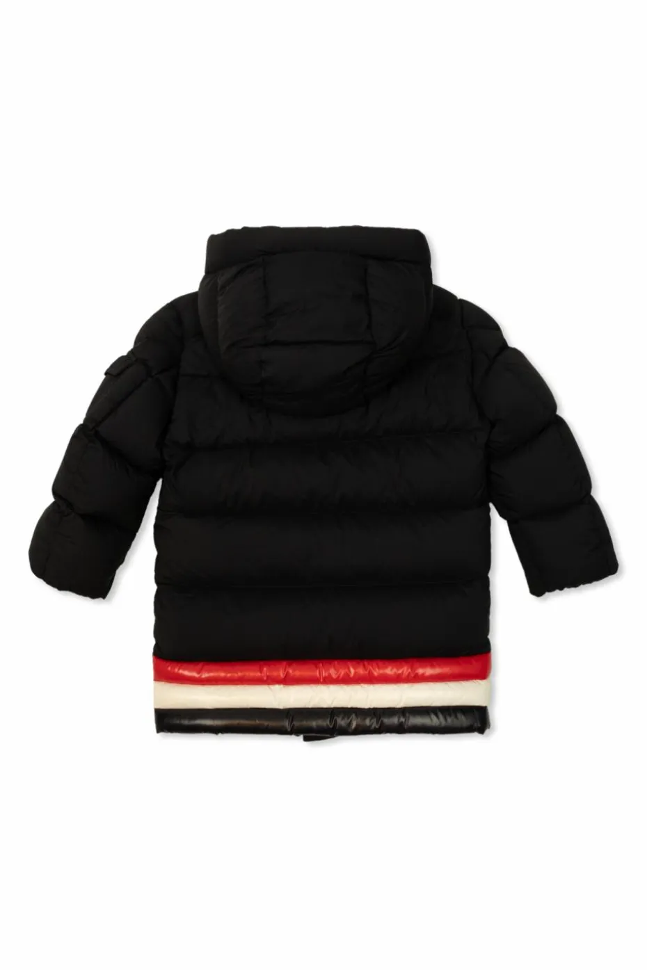 Moncler Enfant GRANATOWY Pikowana kurtka `Marat`