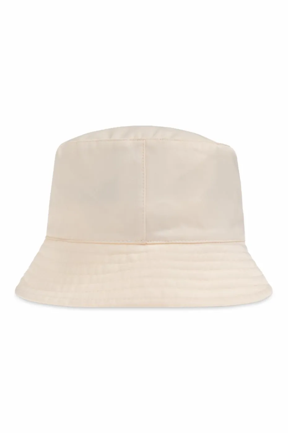 Moncler Enfant kremowy Kapelusz z naszywką z logo