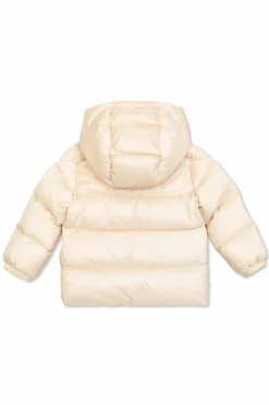 Moncler Enfant kremowy Kurtka puchowa `Sharon`