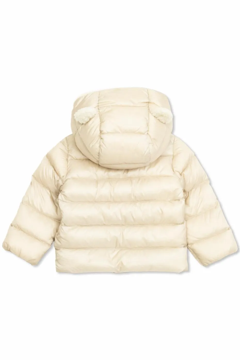 Moncler Enfant kremowy Kurtka puchowa `Borgan`