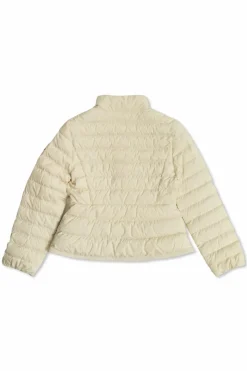 Moncler Enfant kremowy Kurtka puchowa `Dimase`