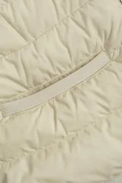 Moncler Enfant kremowy Kurtka puchowa `Dimase`